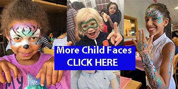 link to photos of childrens painted facess